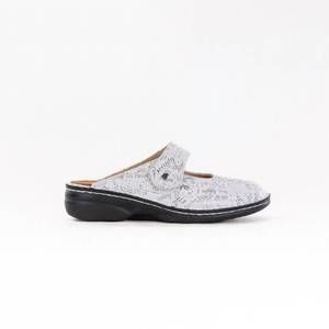 NEW FINN COMFORT women's stanford clog in words bianco